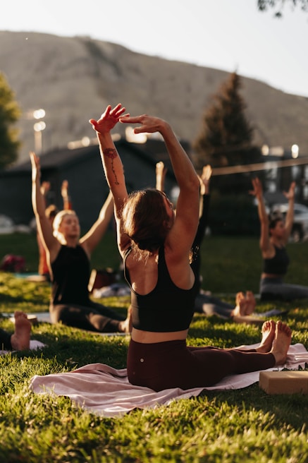 Exercício de pilates para saúde